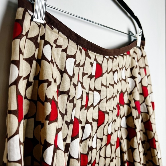 Ella Rose - Polka Dot Pleated Skirt - Sz. 6 - Picture 3 of 5